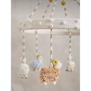 Anthropologie Blabla Smiling Sheep Mobile